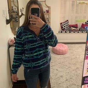 Blue and teal Southern Marsh Pullover!